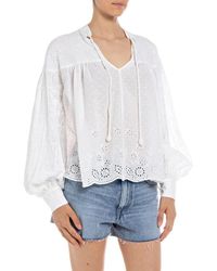 Replay - Blouses - Lyst