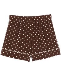 P.A.R.O.S.H. - Korte Broeken ,Bruin ,Short Shorts - Lyst