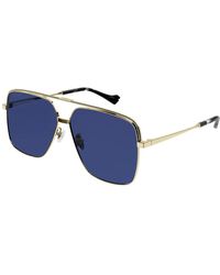 Gucci - Sonnenbrille gg1099sa in farbe 002 - Lyst