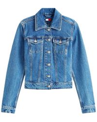 Tommy Hilfiger - Jassen ,Blauw ,Denim Vivianne Denim Jacket - Lyst