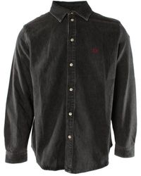 DIESEL - Overhemden ,Grijs ,Katoen A03534 0Cgac Shirt - Lyst