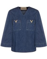 Valentino Garavani - Denim Shirts - Lyst