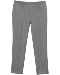 McQueen - Slim-Fit Trousers - Lyst