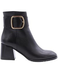 DONNA LEI - Heeled Boots - Lyst
