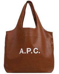 A.P.C. - Tote Bags - Lyst
