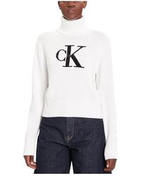 Calvin Klein - Turtlenecks - Lyst