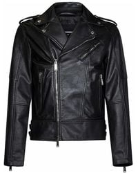 DSquared² - Jackets > Leather Jackets - Lyst