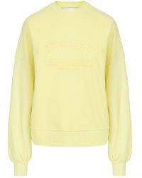 Iceberg - Hoodies & Sweatvesten ,Geel ,Regular Fit Sweatshirt - Lyst