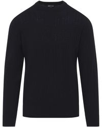 Giorgio Armani - Trui Met Ronde Hals - Lyst
