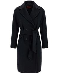 Max Mara - Panteon Midi Jas - Lyst