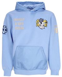 Mitchell & Ness - Hoodies & Sweatvesten ,Blauw ,Katoen North Carolina Tar Heels Vintage Logo Hoodie - Lyst