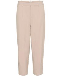 Kaffe - Tapered Trousers - Lyst