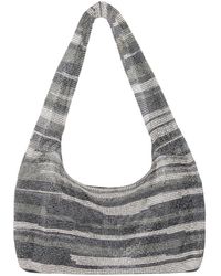 Kara - Tassen ,Zwart ,Polyester Streaking Shoulder Bag - Lyst
