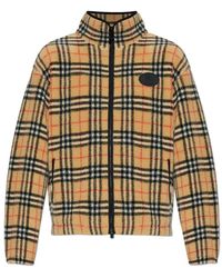 Burberry - Jas Met Een Opvallend Ruitpatroon - Lyst