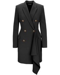 Elisabetta Franchi - Double-Breasted Coats - Lyst