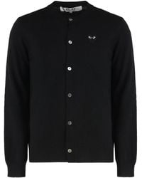 COMME DES GARÇONS PLAY - Cardigans - Lyst