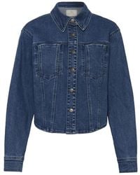Kaffe - Denim Jackets - Lyst