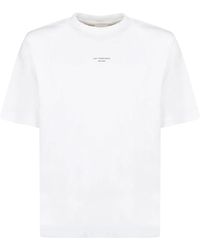 Drole de Monsieur - Klassisches slogan weißes t-shirt - Lyst