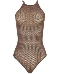 Wolford - Tops ,Bruin ,Body - Lyst