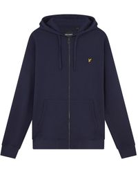 Lyle & Scott - Zipup Hoodie Classic Fit Style - Lyst