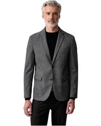 Lindbergh - Jassen ,Bruin ,Polyester Single-Breasted Blazer - Lyst