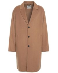 Amaranto - Single-Breasted Coats - Lyst