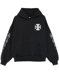 Rhude - Hoodies & Sweatvesten ,Zwart ,Klassieke Zwarte Hoodie - Lyst