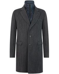Herno - Single-Breasted Coats - Lyst
