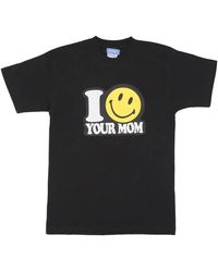 Market - Smiley Zwart Tee T-Shirt - Lyst