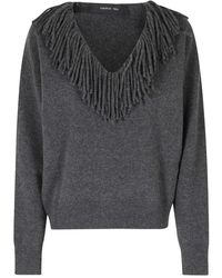 FEDERICA TOSI - V-Neck Knitwear - Lyst