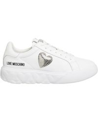 Love Moschino - Sneakers puffy heart - Lyst