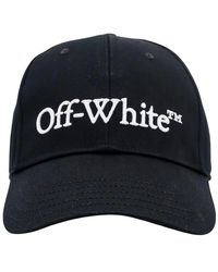 Off-White c/o Virgil Abloh - Cappellino da baseball drill logo nero bianco - Lyst