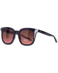 Nike - Accessoires ,Bruin ,Gradient Square Frame Zonnebril Met Uv-Bescherming - Lyst