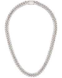 DARKAI - Mini Prong Pave Ketting - Lyst