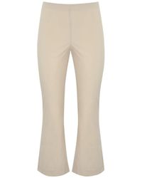 Liviana Conti - Pantalones de algodón con cintura elástica - Lyst