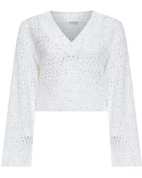 Brunello Cucinelli - V-Neck Knitwear - Lyst