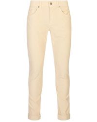 Dondup - Broeken ,Katoen George Skinny Broeken - Lyst