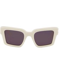 Off-White c/o Virgil Abloh - Accessoires ,Wit ,Richardson Rectangular Zonnebrillen - Lyst