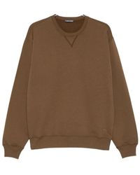 Tom Ford - Hoodies & Sweatvesten ,Bruin ,Katoen Logo-Geborduurd Katoenen Sweatshirt - Lyst