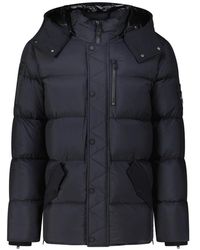 Moose Knuckles - Jassen ,Zwart ,Gewatteerde Winterjas Met Dons - Lyst