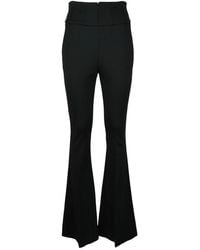SIMONA CORSELLINI - Wide Trousers - Lyst