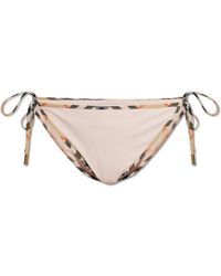 Burberry - Badmode ,Roze ,Bikini Broekje - Lyst
