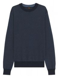 BOSS - Hoodies & Sweatvesten ,Blauw ,Katoen Klapok Pullover - Lyst