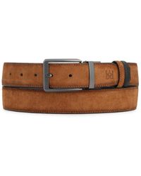 Kazar - Accessoires ,Bruin ,Leer Tweezijdige Riem - Lyst