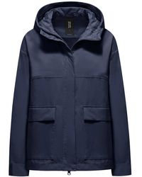 Bomboogie - Ongevoerde Parka Met Capuchon - Lyst