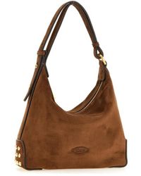 Tod's - Tassen ,Bruin ,Leer Gmt Sacca Mini - Lyst