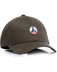 J.O.T.T - Accessoires ,Groen ,Katoen Khaki Cap Met Klep - Lyst