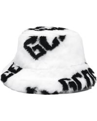Gcds - Accessoires ,Wit ,Katoen Cappello Modello Bucket - Lyst