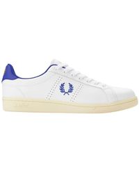 Fred Perry - Schoenen ,Wit ,Leer B6312 Sneakers - Lyst