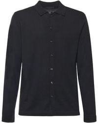 Zanone - Zwarte Overhemd Camicia Stijlvolle Mode - Lyst